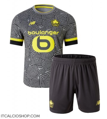 Lille OSC Terza Maglia Bambino 2024-25 Manica Corta (+ Pantaloni corti)